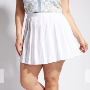 NWT Plus Size Rue 21 Pleated Tennis Skirt